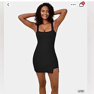 ❌SOLD❌Halara Cloudful™ Square Neck  Dress